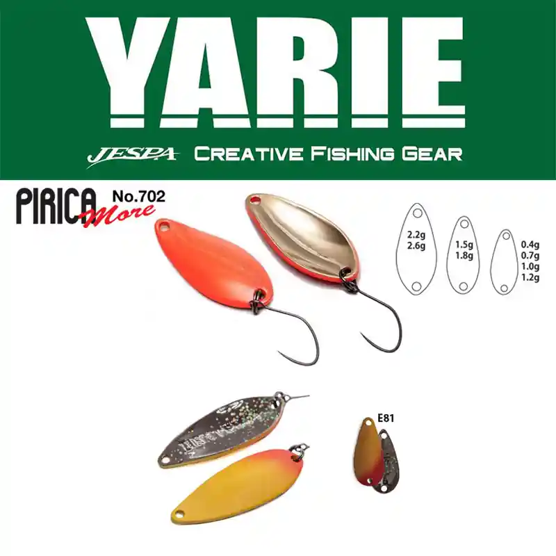 YARIE 702 PIRICA MORE 2.2gr E81 Murasaki Uni Hete Deal