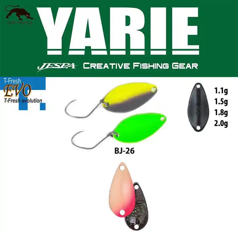 Exclusieve Aanbieding YARIE 710T T-FRESH EVO 2.0gr BJ-26 NORIKO