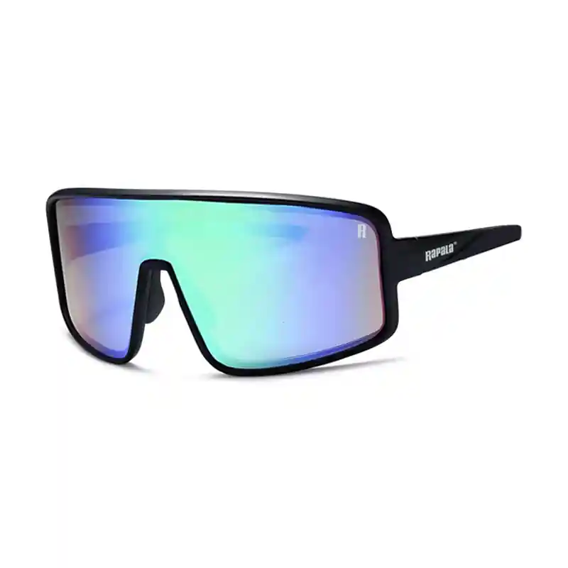 RAPALA SUNFISH BLACK GREEN MIRROR SUNGLASSES RA45C04 Gereduceerde Prijs