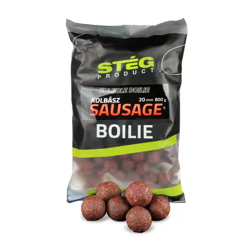 Laatste Versie STÉG SOLUBLE BOILIE 20MM 800G SAUSAGE