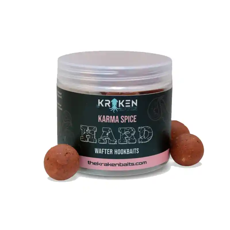 KRAKEN KARMA SPICE HARD WAFTER HOOKBAITS 16MM 100GR Premium