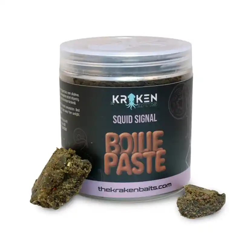 Gratis Retour KRAKEN SQUID SIGNAL BOILIE PASZTA 300GR