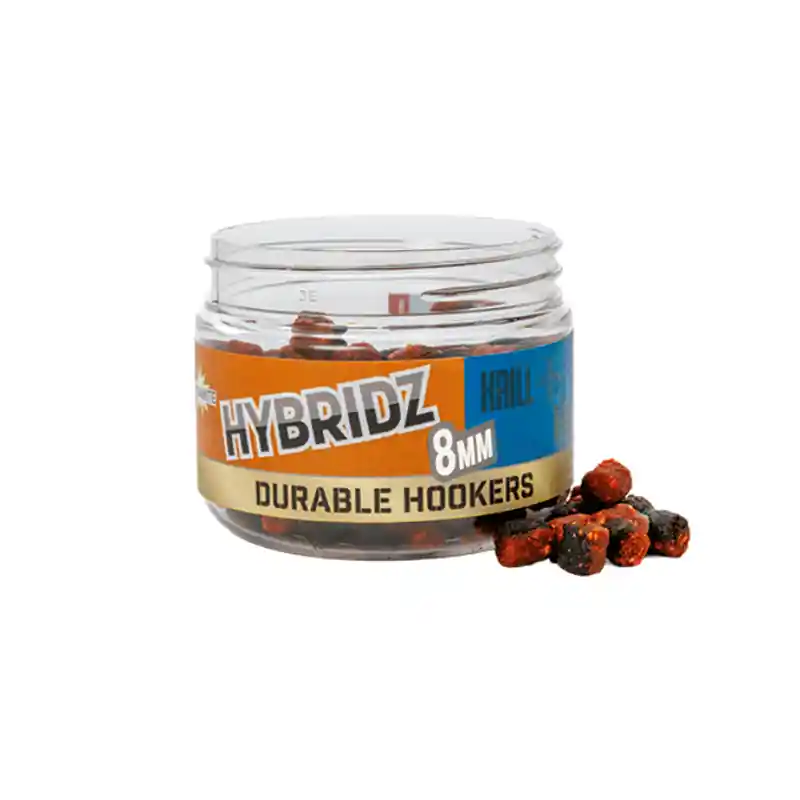 Op = Op DYNAMITE BAITS DURABLE HYBRIDZ KRILL/MARINE 8MM