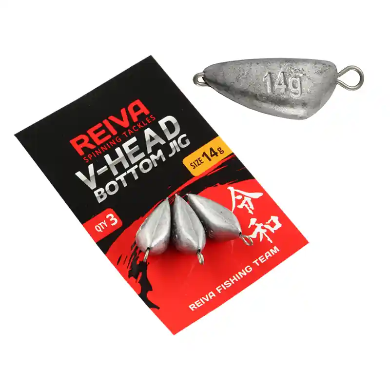 REIVA V-HEAD BOTTOM JIG 7gr Beperkte Voorraad