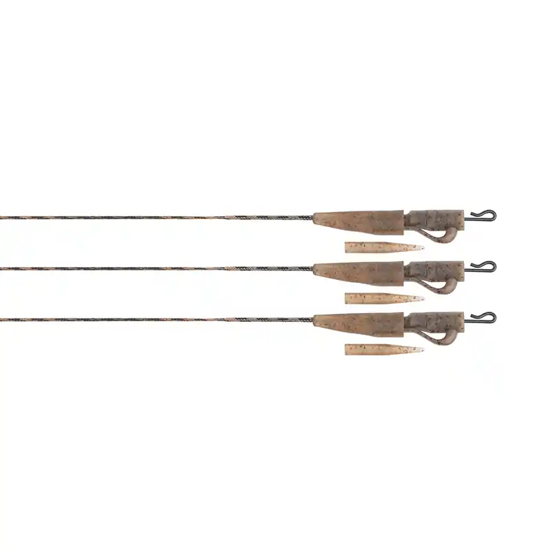 FOX EDGES CAMO SUBMERGE LEAD CLIP LEADERS 30LB Flitsaanbieding