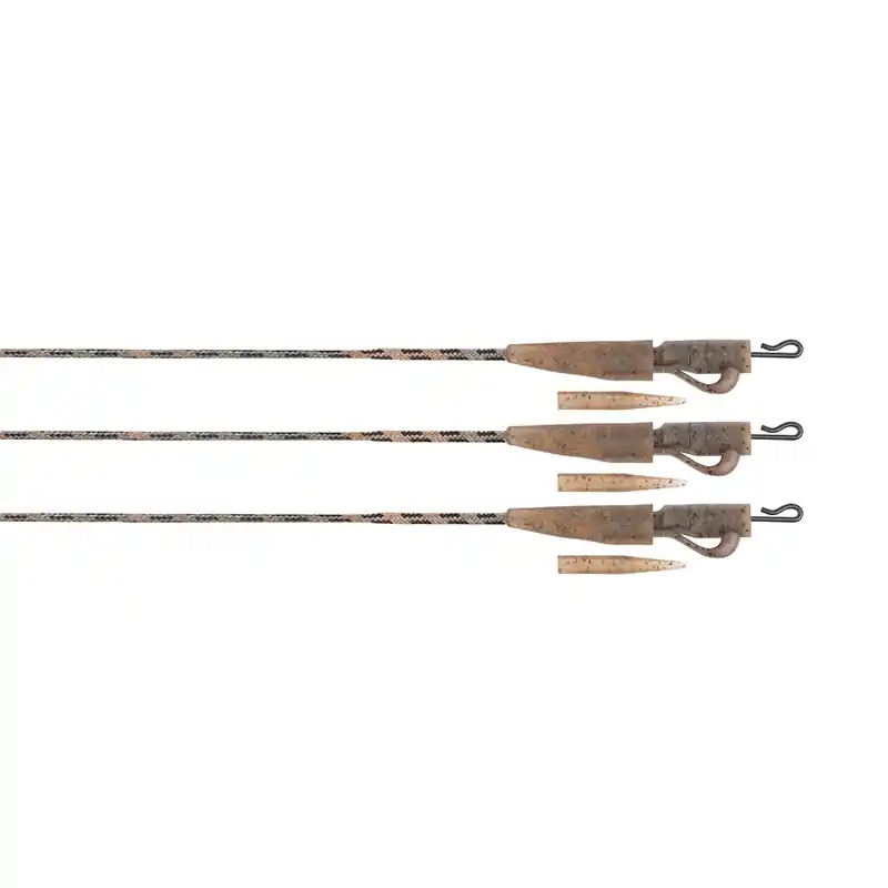 FOX EDGES CAMO SUBMERGE LEAD CLIP LEADERS 40LB Laatste Versie
