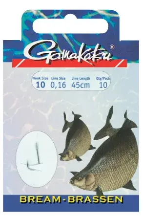 Flitsaanbieding GAMAKATSU Bream előkötött 10/cs 012 (BKS-1310N) - Fishinglan