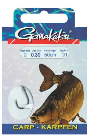 GAMAKATSU Carp előkötött 10/cs (BKG-3310F/008) - Fishingland Koop Vandaag
