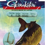 Dagaanbieding GAMAKATSU Carp előkötött 10/cs. 4 ( BKG-3310G) - Fishingland