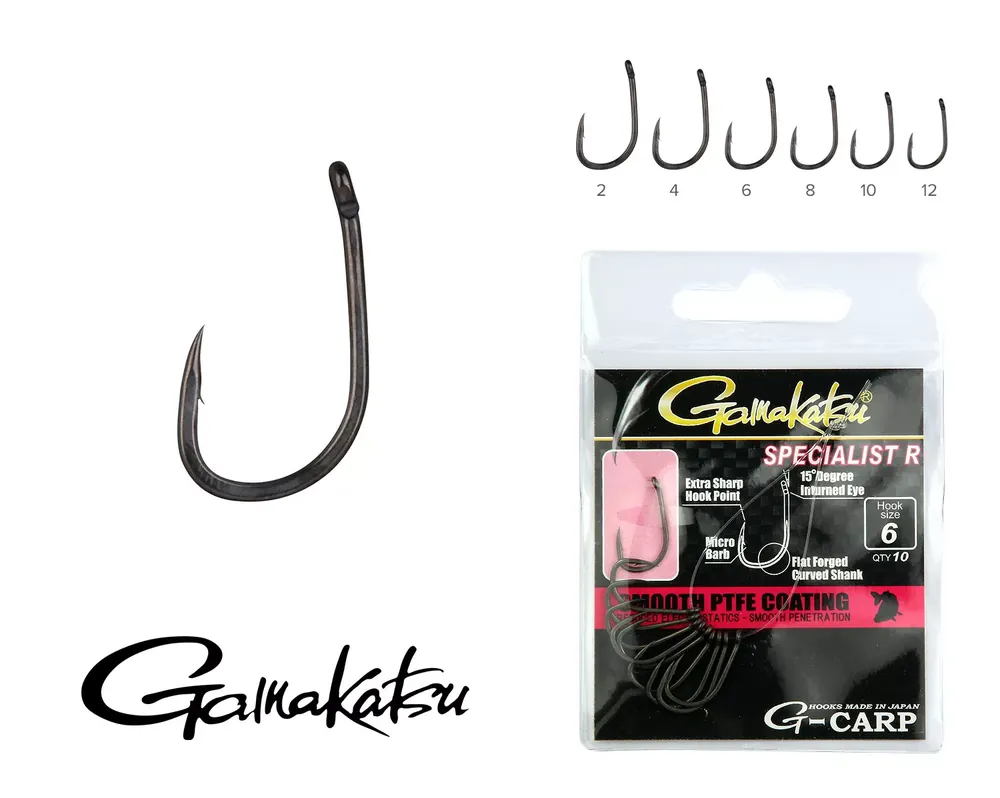 GAMAKATSU G-Carp Specialist R 10/cs. 6-os Laatste Versie