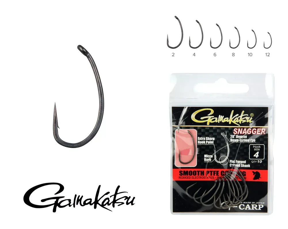 GAMAKATSU G-Carp Snagger 10/cs. 4-es Korting