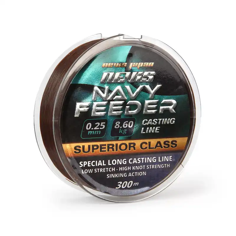 Exclusieve Aanbieding NEVIS Navy Feeder 300m/0.25mm