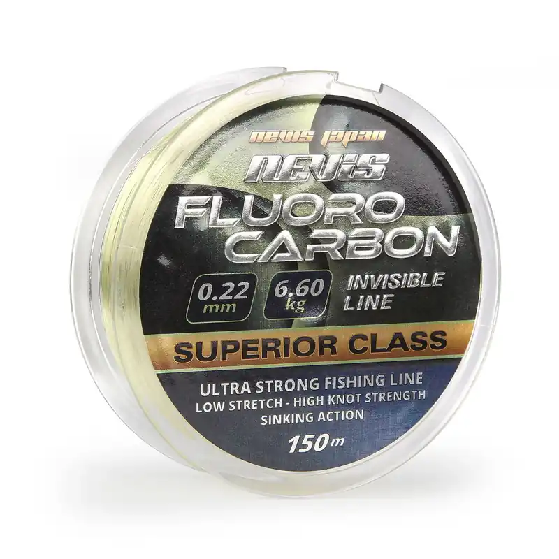 NEVIS Fluoro Carbon 150m/0.18mm Populair