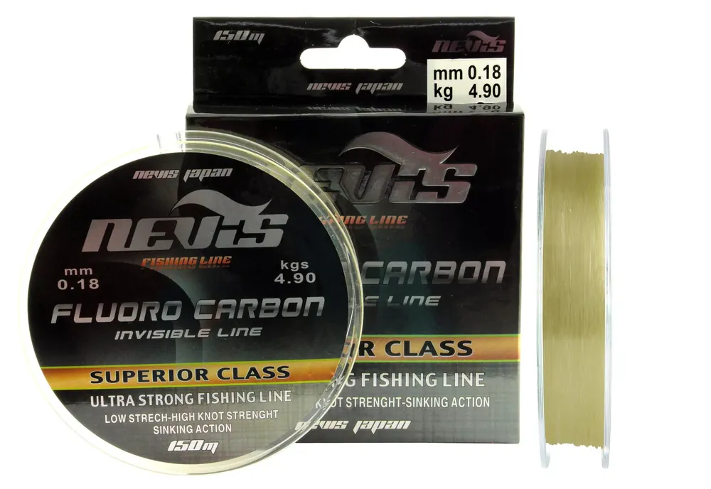 Meest Verkocht NEVIS Fluoro Carbon 150m/0.20mm