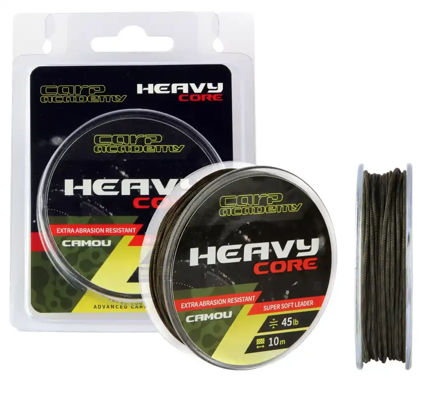 Laatste Versie CARP ACADEMY Heavy Core 10m 35lb Camo