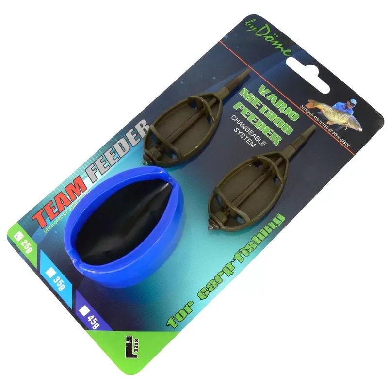 Dagaanbieding Team Feeder By Döme TF Vario Method feeder 2+1 szett 25g - F