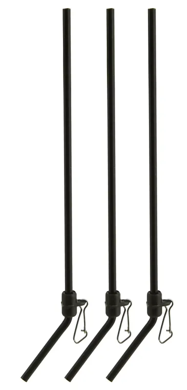 Weekendaanbieding NEVIS Gubancgátló cső fekete 20cm 3db/cs.