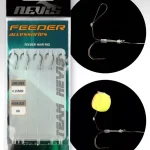 NEVIS Feeder monofil előke 6 5db/cs Betaalbaar
