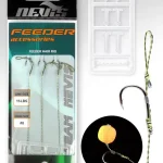 Betrouwbaar NEVIS Feeder fonott előke 6 3db/cs