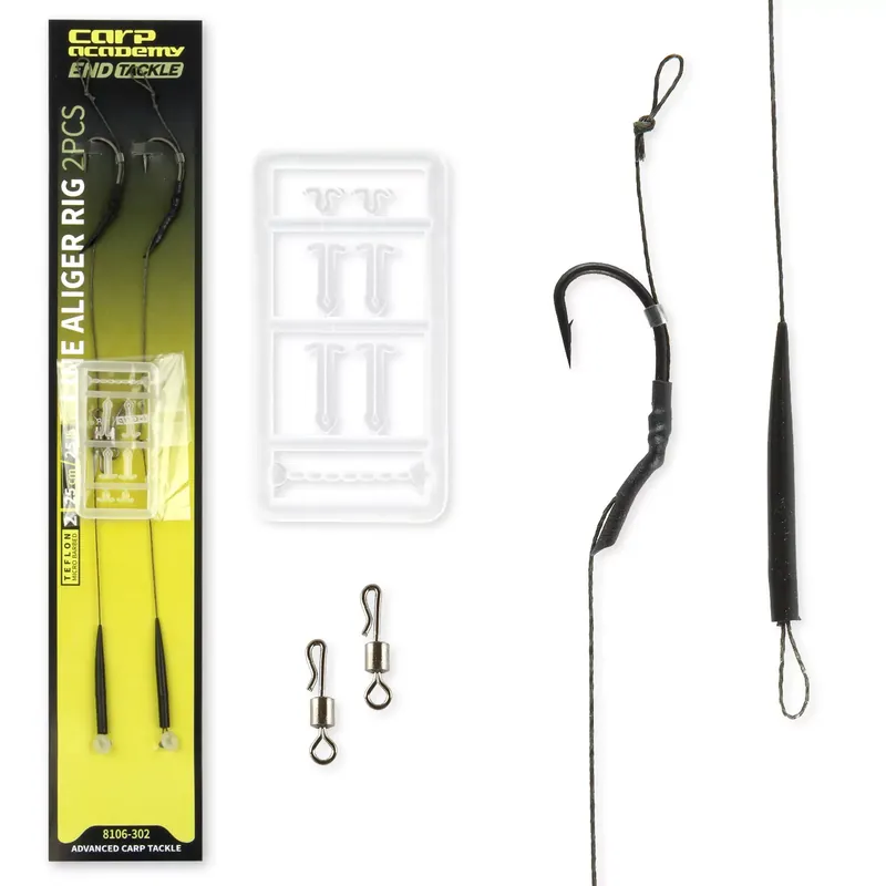 CARP ACADEMY Line Aliger Rig Teflon 2db/cs 2-es méret - Fish Superprijs