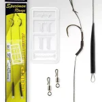 Flitsaanbieding CARP ACADEMY Snowmen Rig 6-os méret 2db/cs