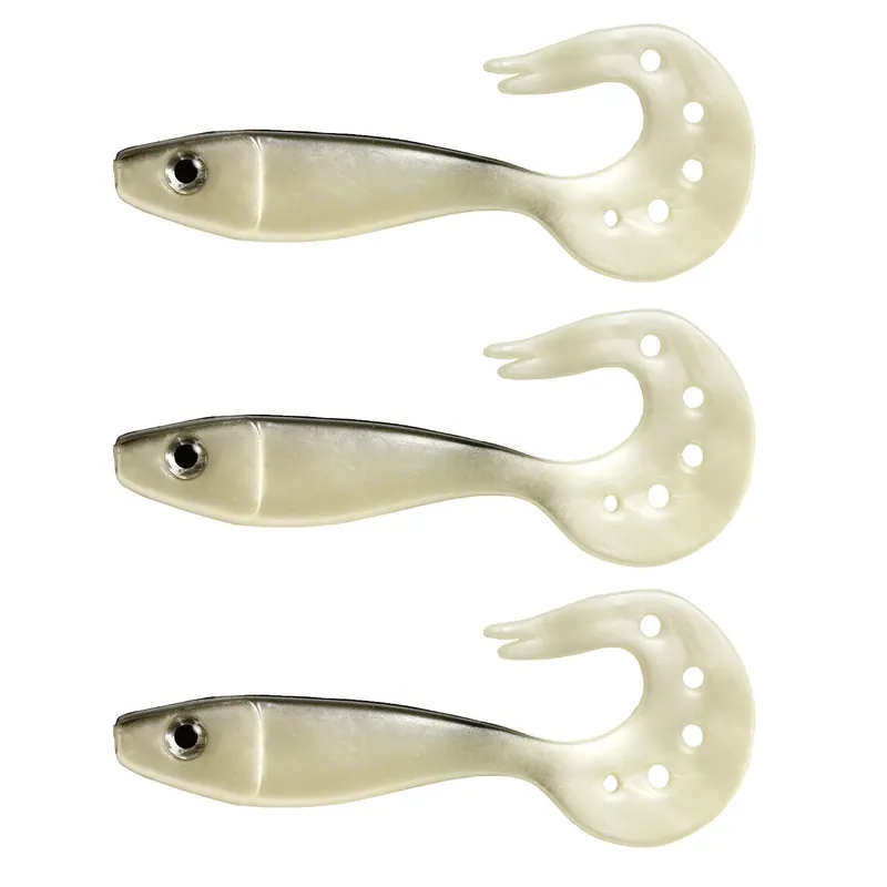 Gereduceerde Prijs NEVIS Twister Shad Nevis 3db/cs (Bleak)
