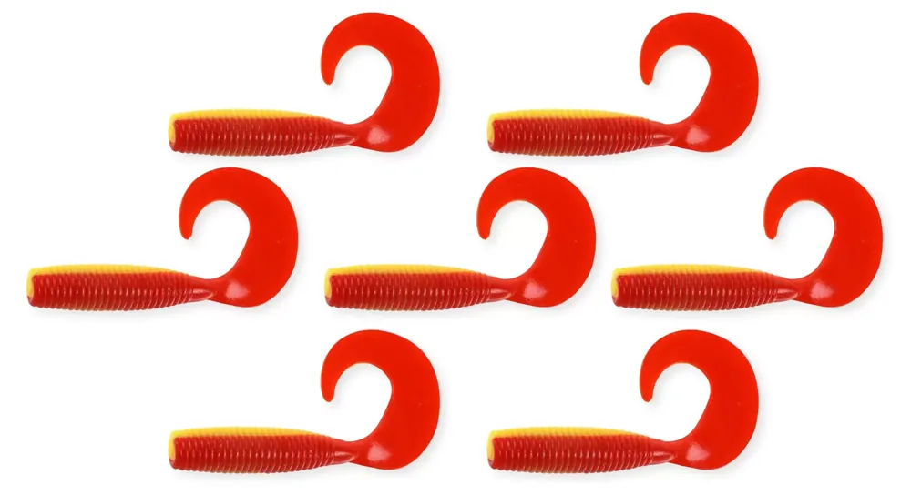 Speciale Aanbieding NEVIS Twister 6cm 7db/cs sárga-piros