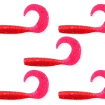 Beperkt Aanbod NEVIS Twister 7,5cm 5db/cs piros flitter