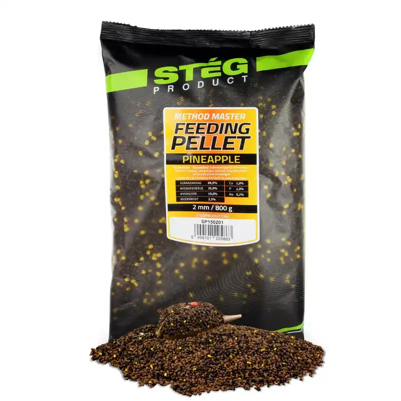 Stég Feeding Pellet 2mm 800g Pineapple Veilige Betaling