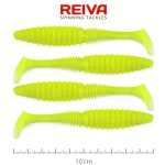 Laatste Versie REIVA Zander Power Shad 10cm 4db/cs (Flash Lemonade) - Fishi