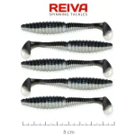 REIVA Zander Power Shad 8cm 5db/cs (Bleak) Beste Prijs