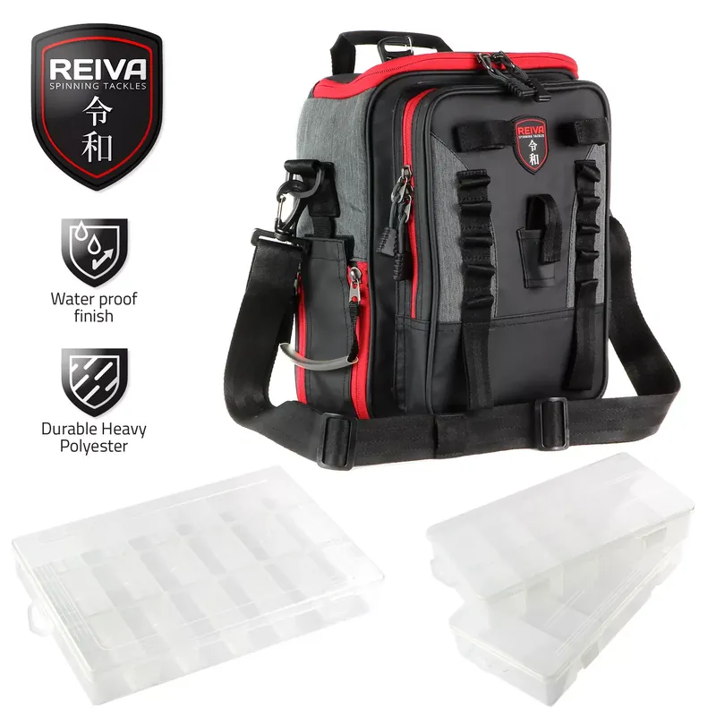 Betrouwbaar REIVA Reiva Pathfinder pergető táska 25x30x15cm 3 dobozzal -