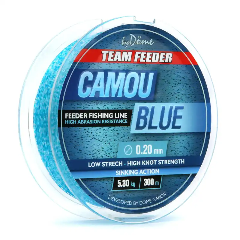 Betaalbaar Team Feeder By Döme TF Camou Blue 300m/0.22mm - Fishingland.