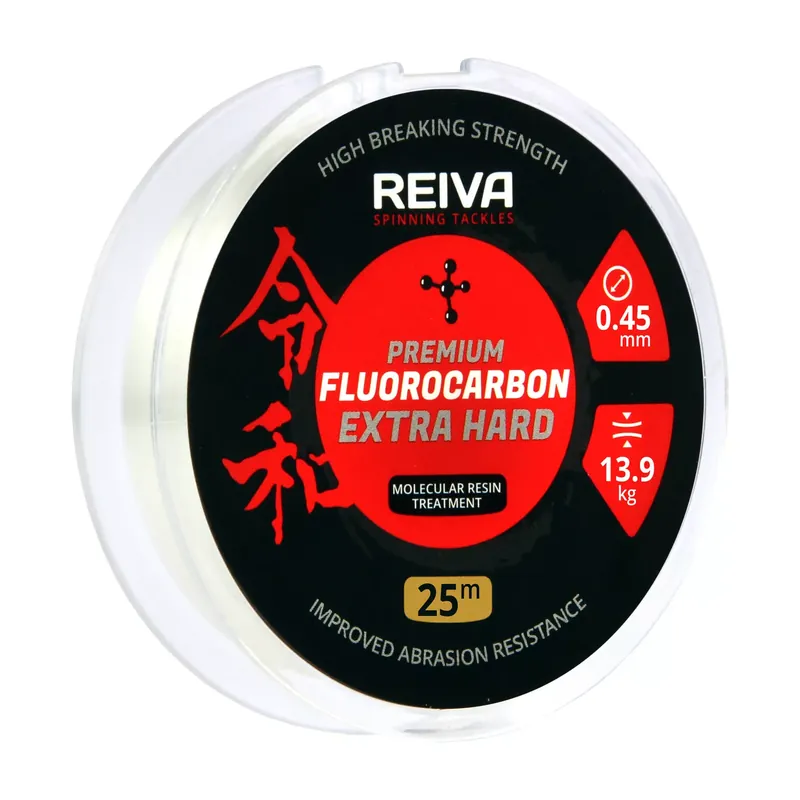 Superprijs REIVA Reiva Fluorocarbon 25m/0.40mm