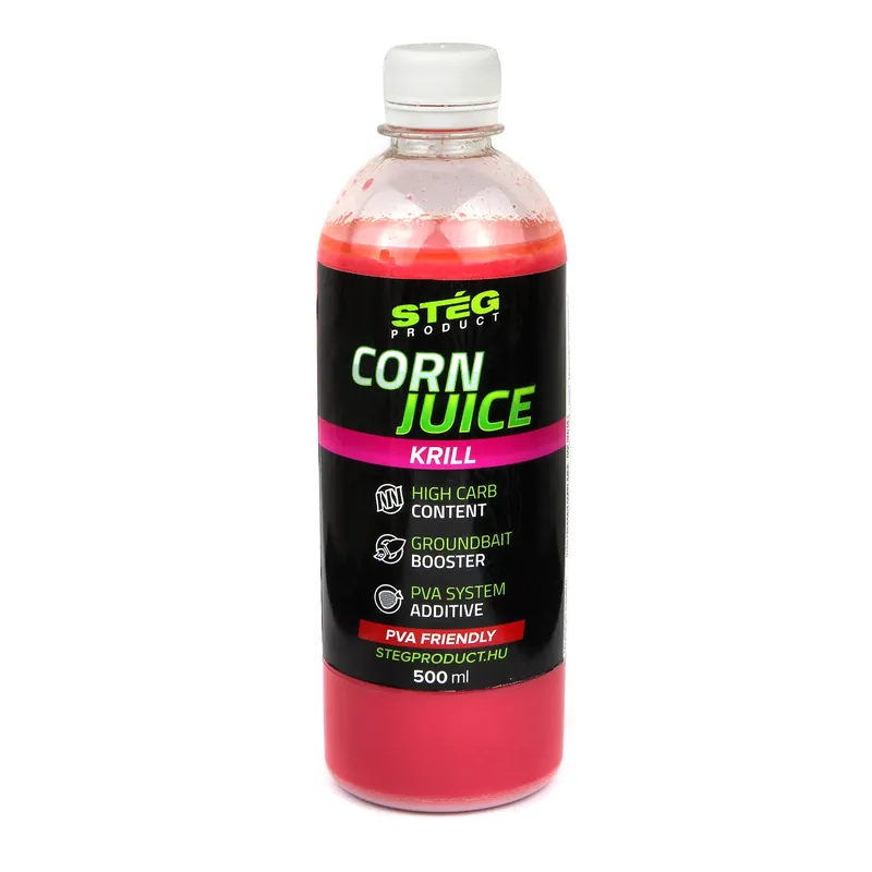 Stég Corn Juice 500ml Krill Gecertificeerd
