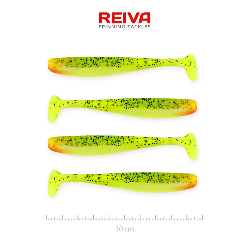 Veilige Betaling REIVA Flash Shad 10cm 4db/cs (Watermelon)