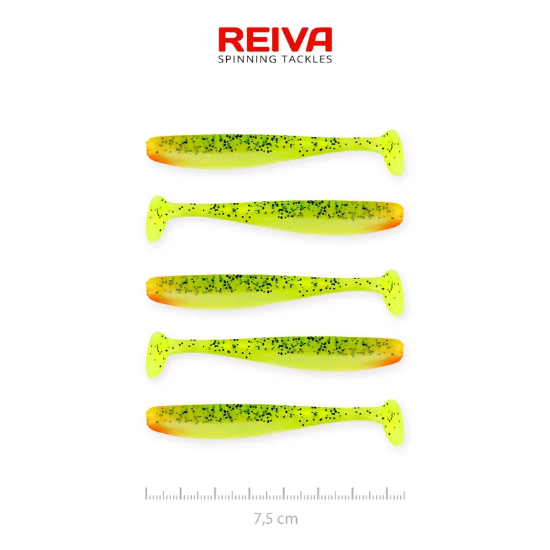 Beperkte Voorraad REIVA Flash Shad 7.5cm 5db/cs (Watermelon)