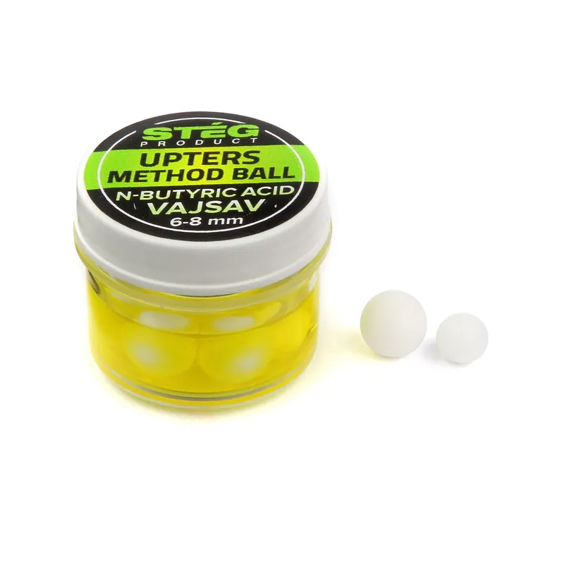 Stég Upters Method Ball 6-8mm 10db N-Butyric Acid - Fishingl Goedkoop