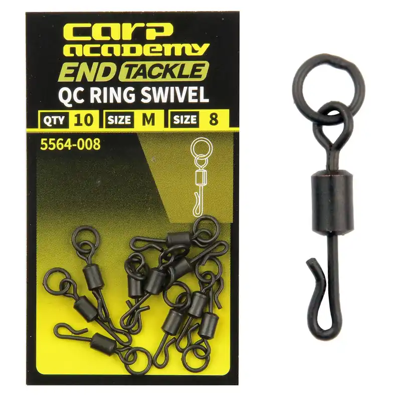 Premium CARP ACADEMY Gyorskapocs karikával 11-es S 10db/cs - Fishing