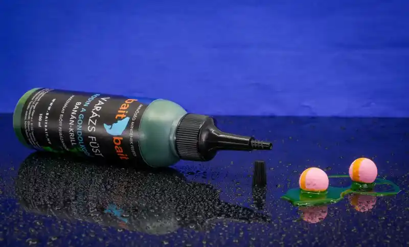 Shop Nu Bait bait Rodin Fluo Liquid - Varázs Füst Szín fluo zöld -