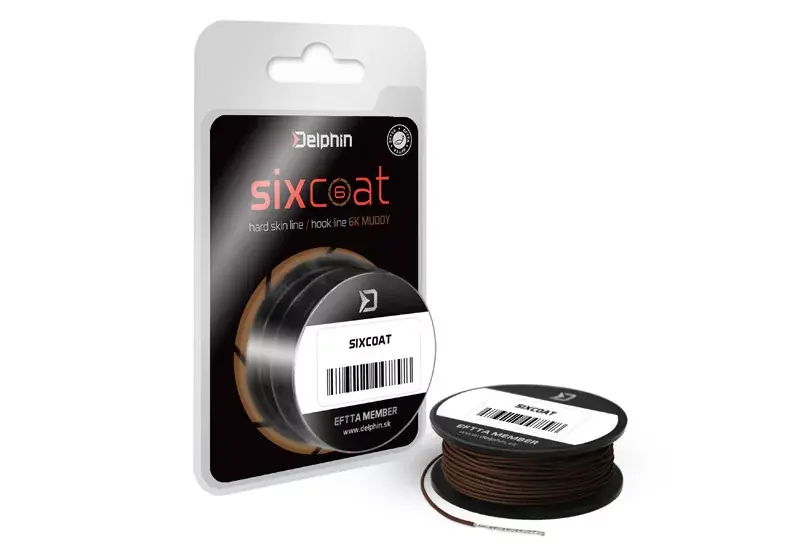 Superprijs Delphin SIXCOAT Skin Line muddy 25lbs 13m