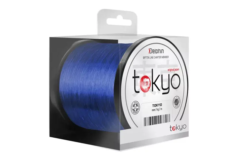 Monofil Delphin TOKYO kék 0,33mm 8,2kg 1100m - Fishingland.h Premium