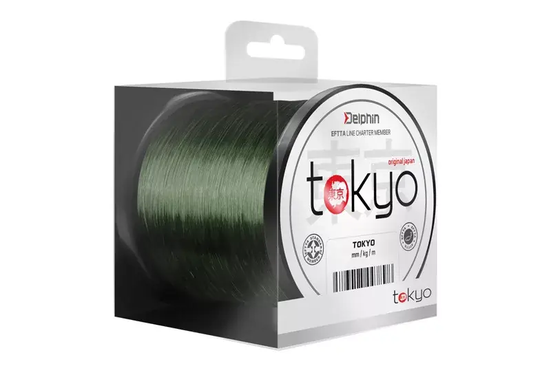 Weekendaanbieding Monofil Delphin TOKYO zöld 0,286mm 6,4kg 300m - Fishingland.