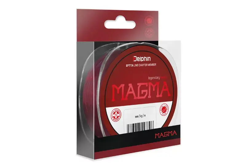 Actieprijs Monofil Delphin MAGMA / bordó 0,203mm 3,8kg 500m - Fishingla