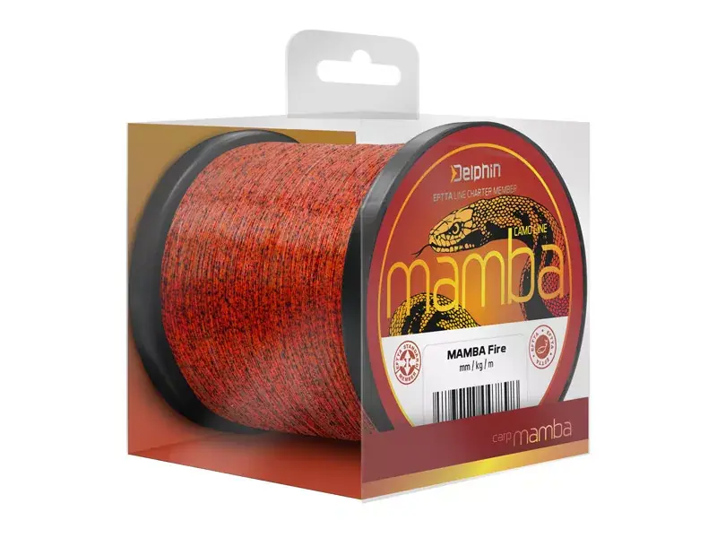Alleen Vandaag Delphin MAMBA Carp / Fire 0,34mm 8,1kg 300m
