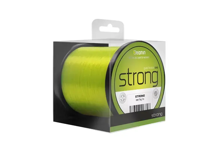 Seizoensaanbieding Delphin STRONG CARP sárga 0,30mm 7,7kg 1200m - Fishingland.h