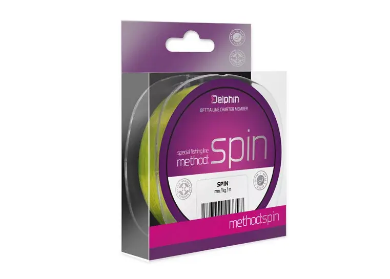 Delphin METHOD SPIN sárga 0,16mm 2,4kg 300m Must-Have