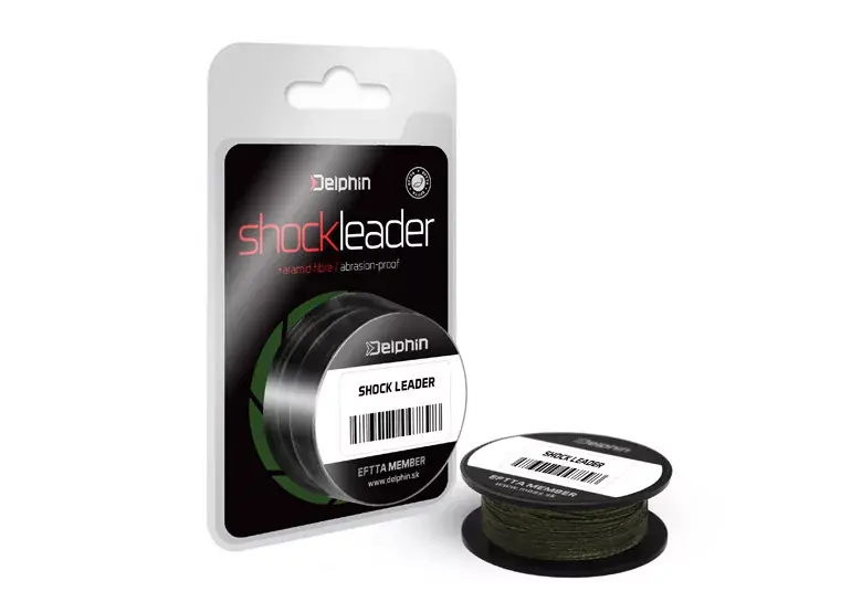 Alleen Vandaag Delphin Shock Leader zöld 0,30mm 57lbs 20m