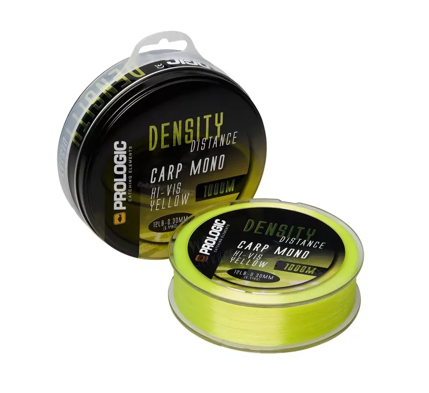 Beperkt Aanbod Prologic DENSITY DISTANCE 1000M 0.28MM HI-VIZ YEL - Fishingl