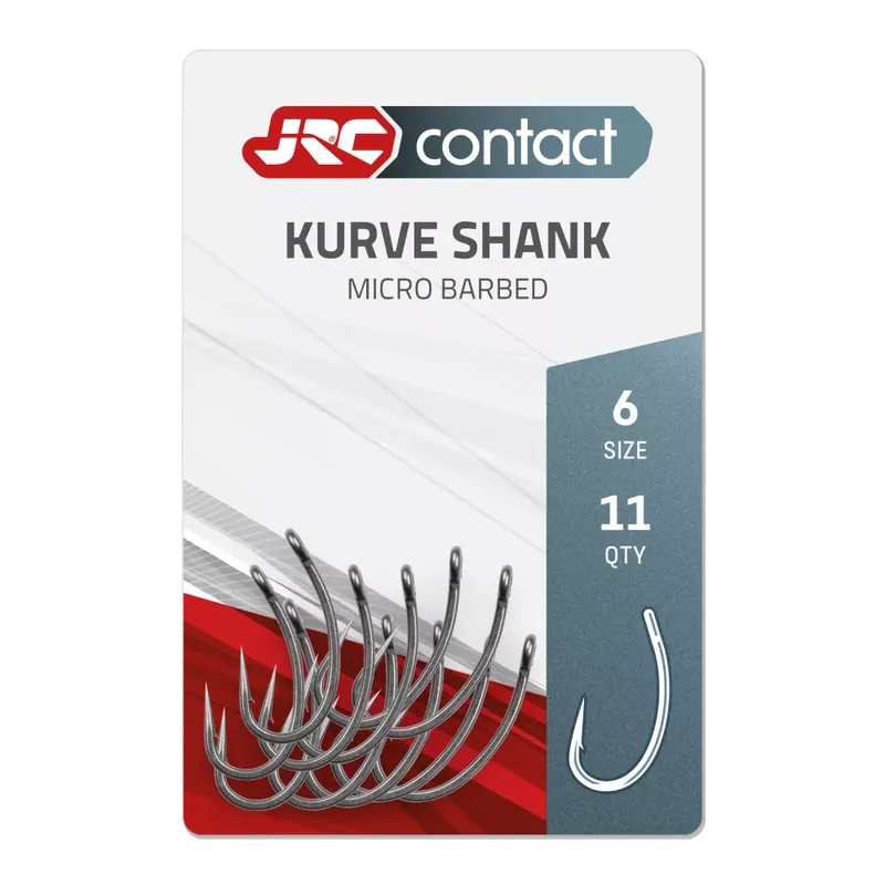 Speciale Aanbieding JRC Kurve Shank Carp horog size 6 - 11pcs